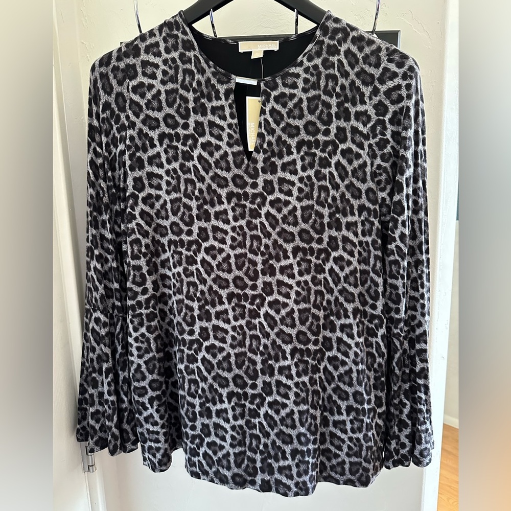 Michael Kors Leopard Top XL